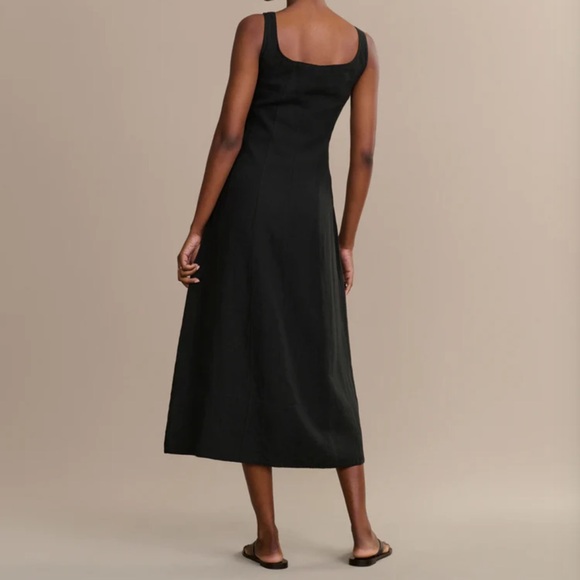 NWT Jenni Kayne Kinney Dress – Black Washed Linen – Size Small - Picture 3 of 4